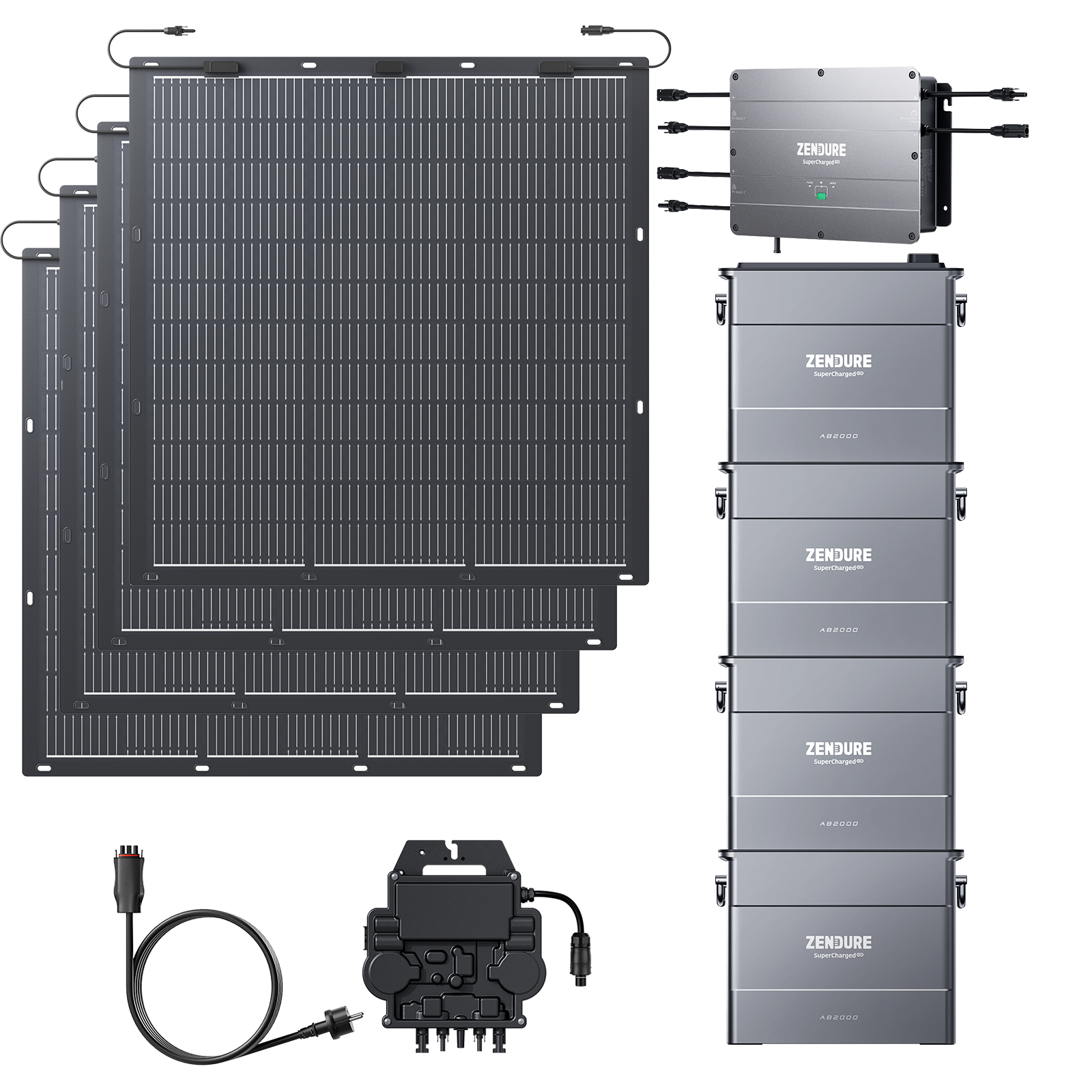 SolarFlow Balcony Power Plant Set
